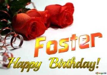 Foster   Birthday   Wishes Background
