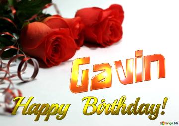 Gavin   Birthday   Wishes Background