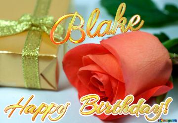 Happy  Birthday! Blake  Gift  At  Anniversary