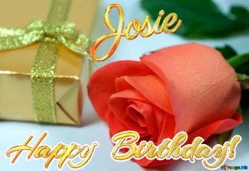 Happy  Birthday! Josie 