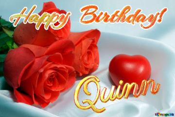 Happy Birthday! Quinn Love Love  souvenir.