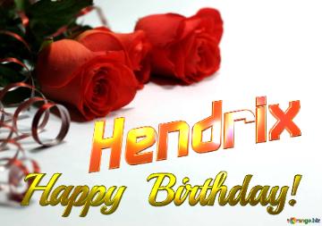 Hendrix Happy  Birthday! 