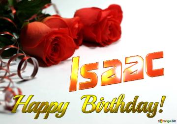Isaac   Birthday   Wishes Background