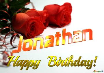 Jonathan Happy  Birthday! 