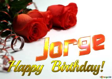 Jorge   Birthday   Wishes Background