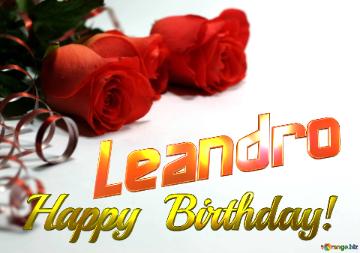 Leandro   Birthday   Wishes Background