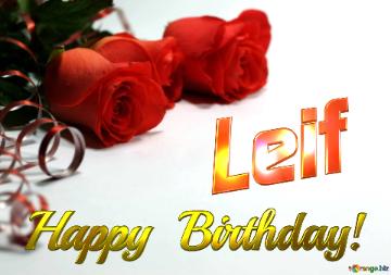 Leif   Birthday   Wishes Background