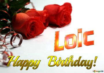 Loic   Birthday   Wishes Background