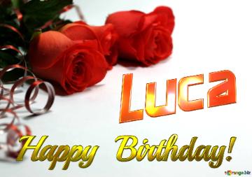Luca   Birthday   Wishes Background
