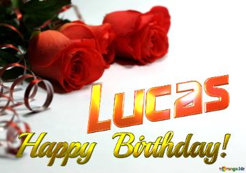 Lucas   Birthday   Wishes Background
