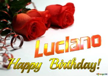 Luciano   Birthday   Wishes Background