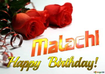 Malachi   Birthday   Wishes Background