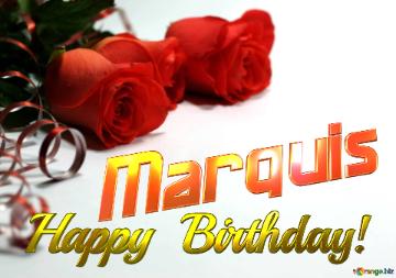 Marquis   Birthday   Wishes Background