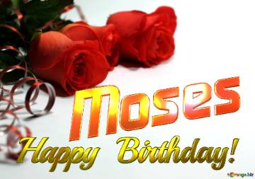 Moses   Birthday   Wishes Background