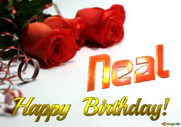Neal   Birthday   Wishes Background