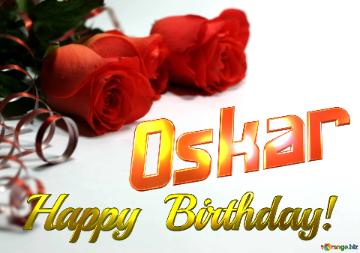 Oskar   Birthday   Wishes Background
