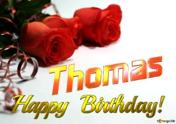 Thomas   Birthday   Wishes Background