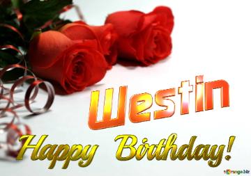 Westin   Birthday   Wishes Background