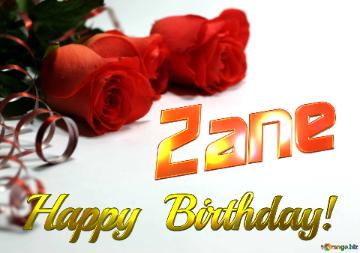 Zane   Birthday   Wishes Background