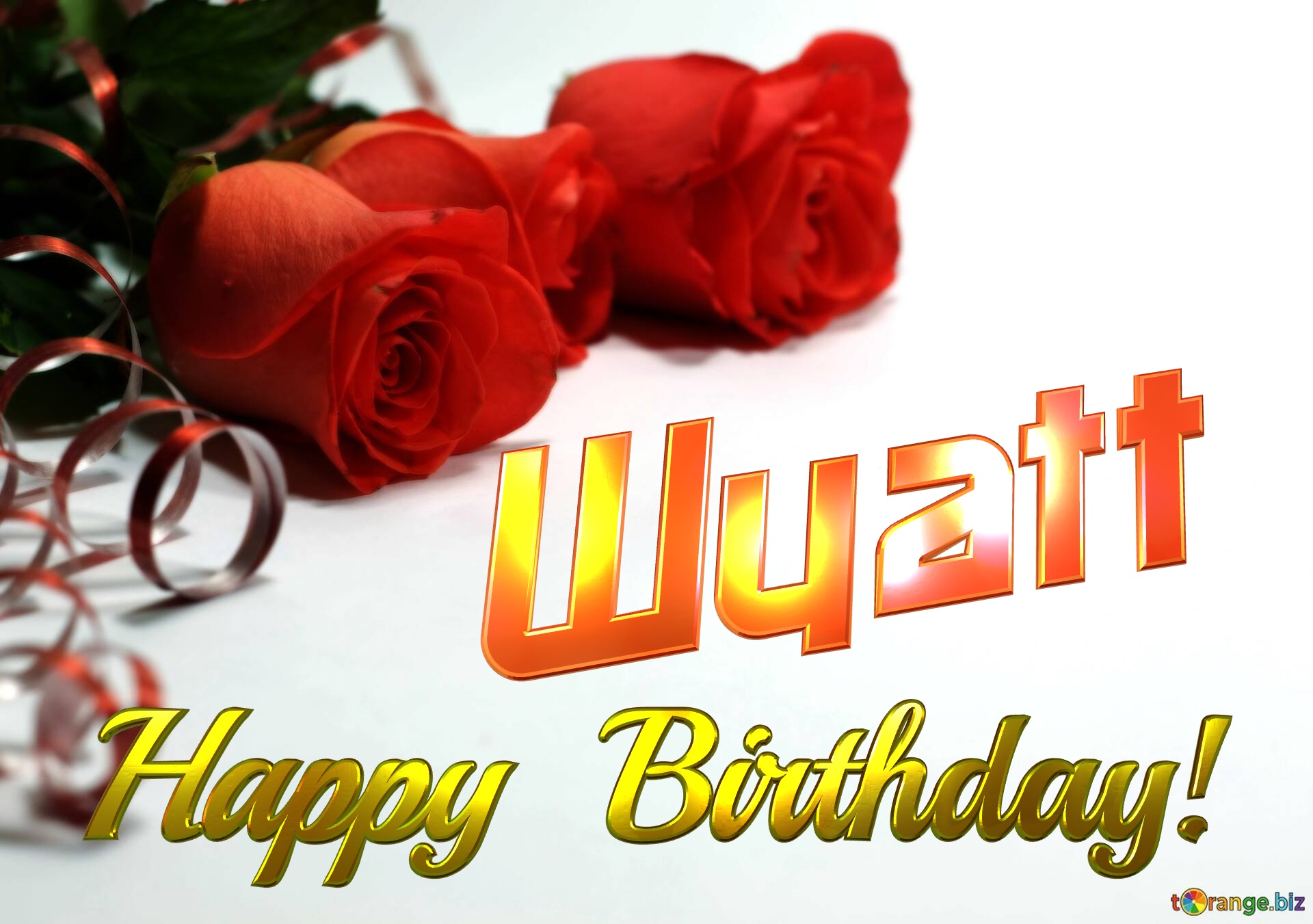 Wyatt   Birthday   Wishes background №0