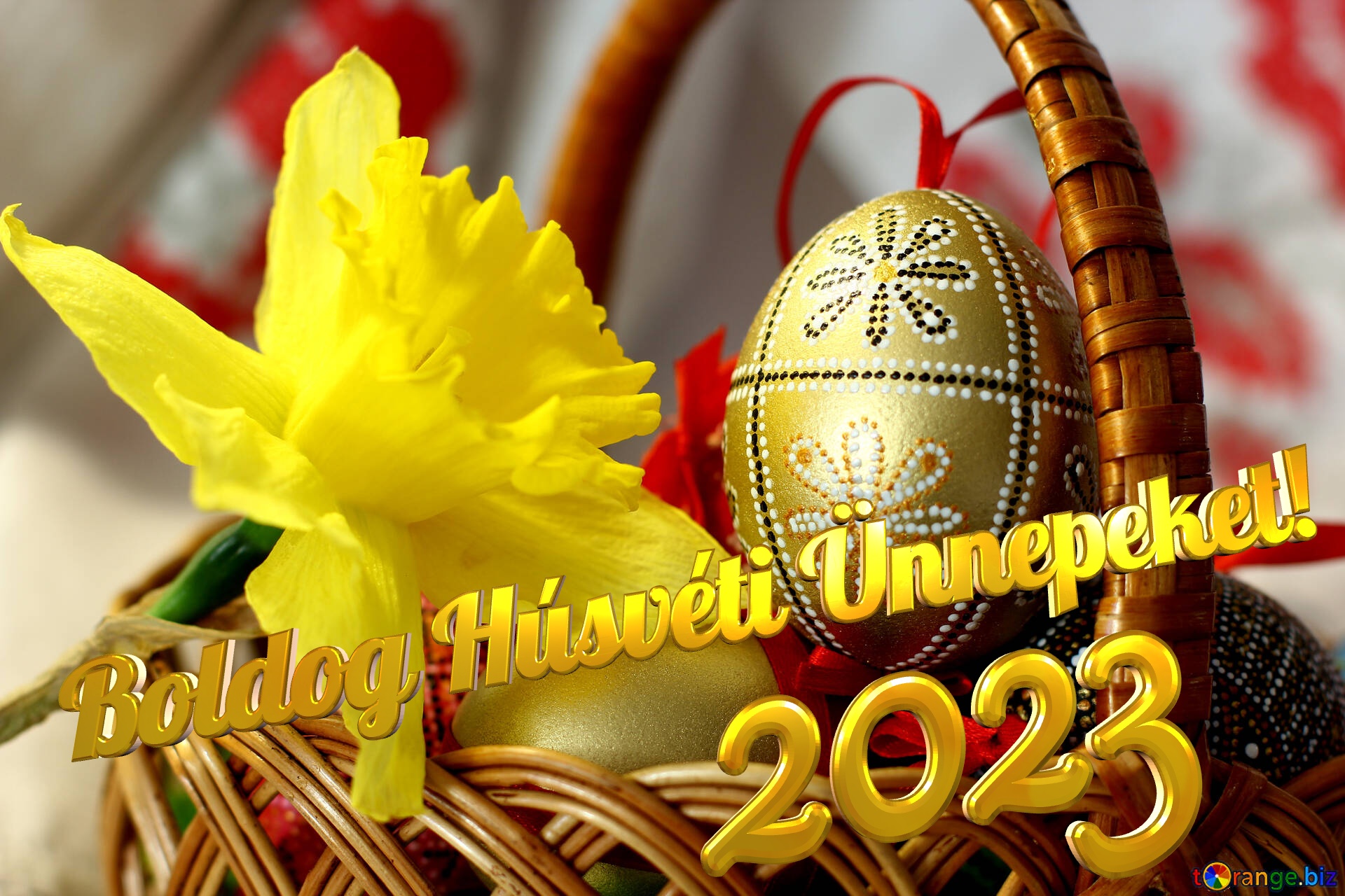 Boldog Húsvéti Ünnepeket! 2023  Easter background №29693