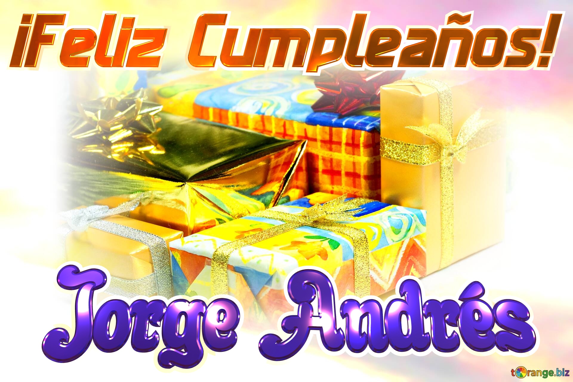 ¡Feliz Cumpleaños! Jorge Andrés  fondo  galo №0