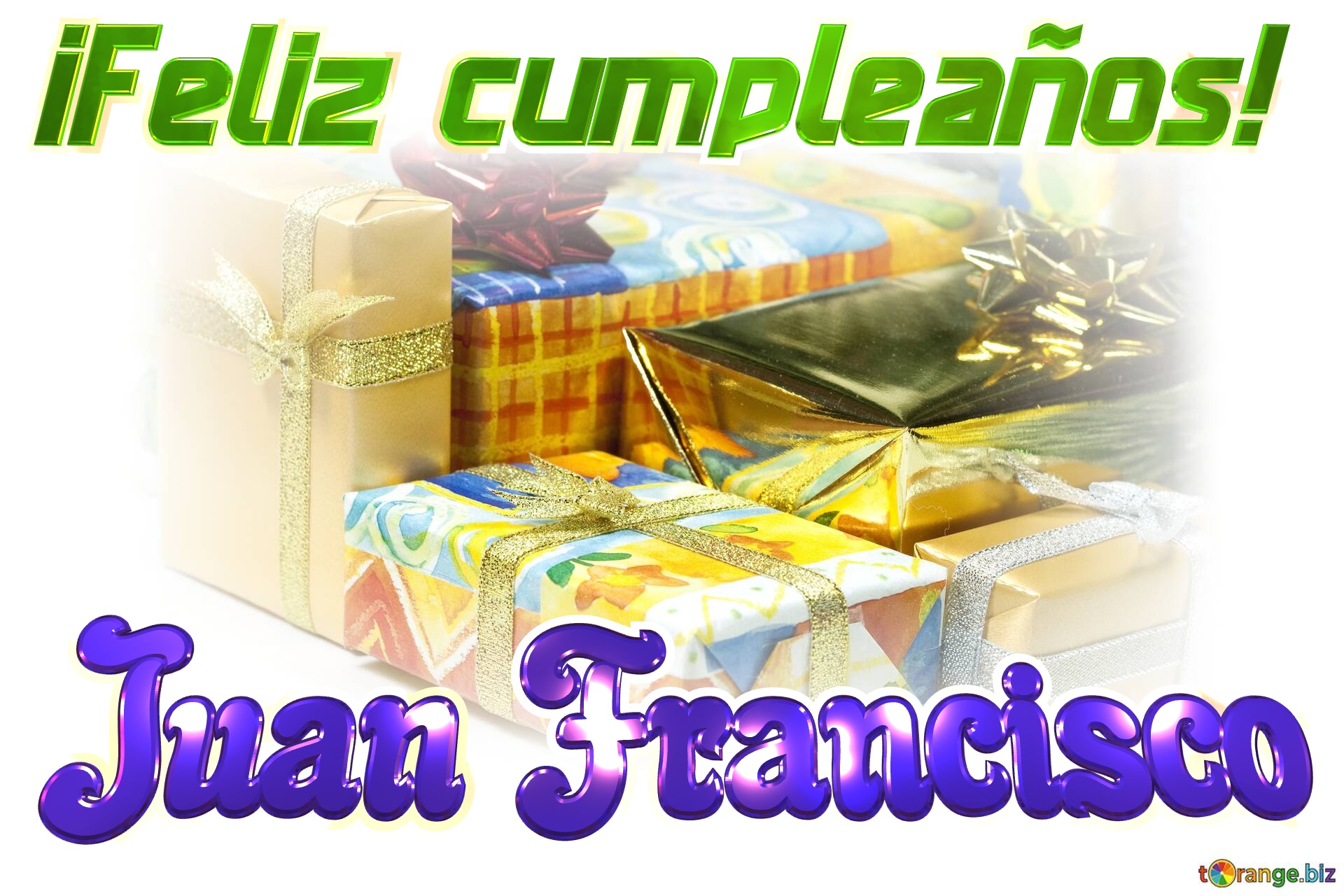¡Feliz cumpleaños! Juan Francisco  cajas de regalo №0