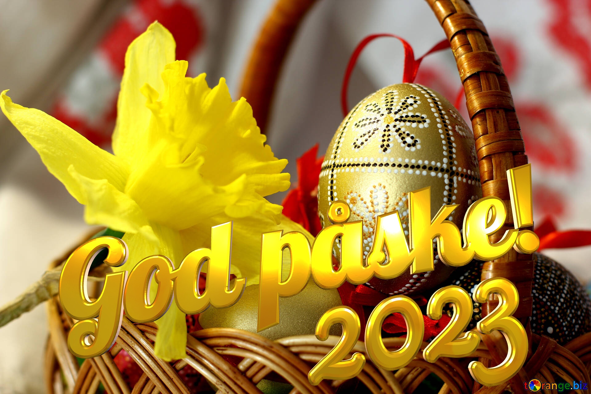 God påske! 2023  Easter background №29693