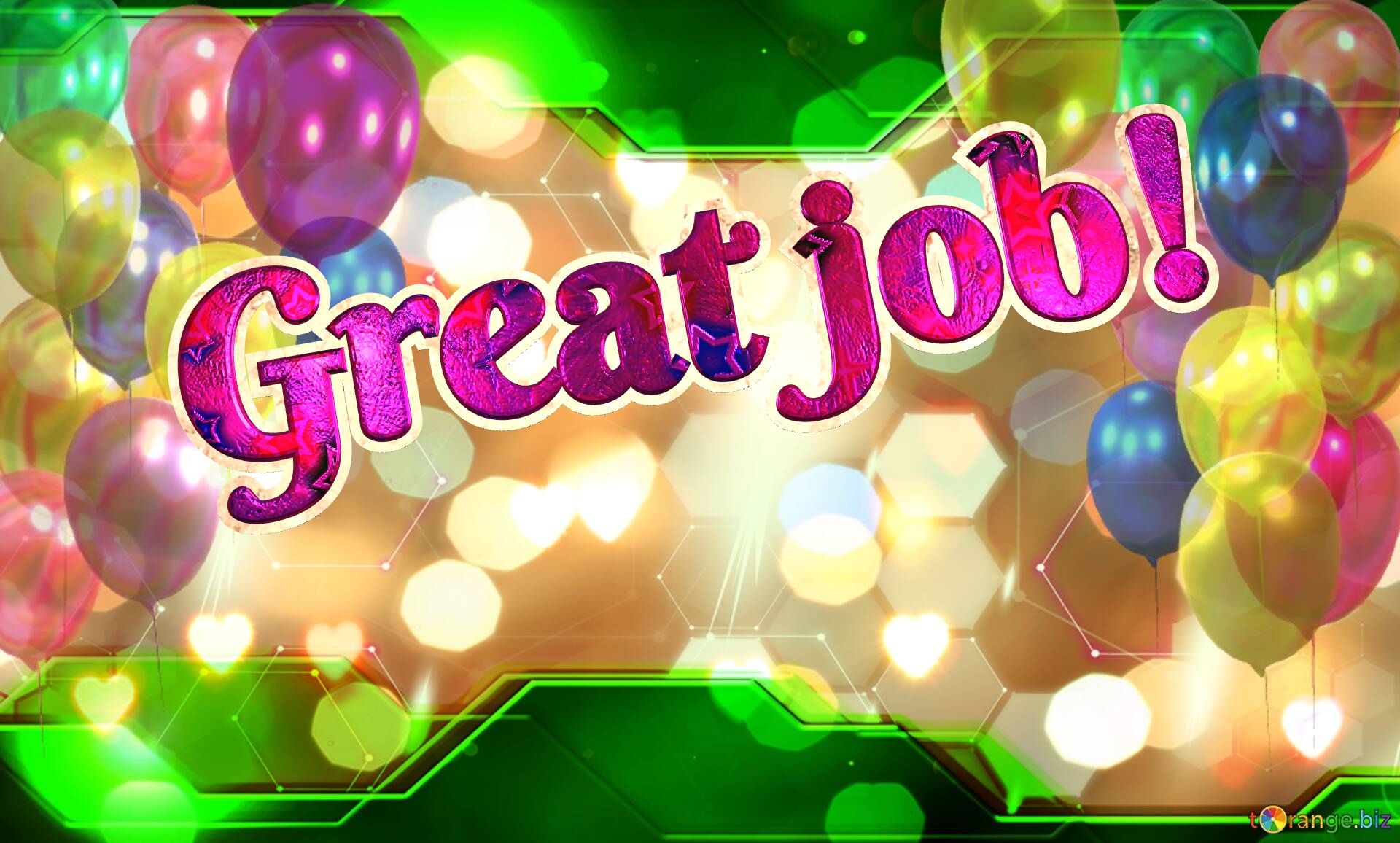 Business Great job! Happy  business background №0