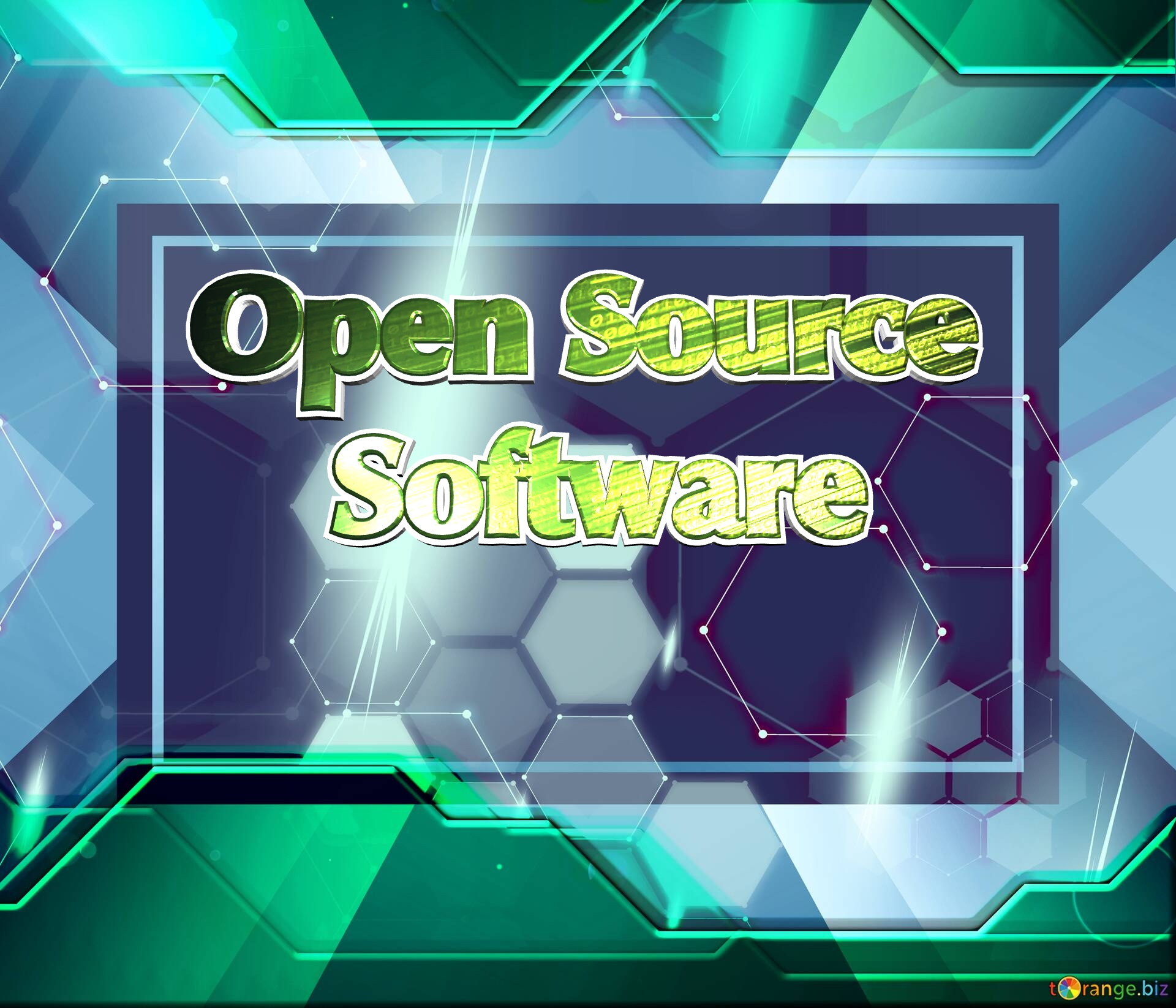 Illustration Open Source Software Kubernetes  background №0