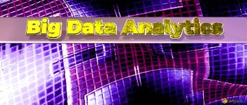 Illustration Big Data Analytics Free Technology Background