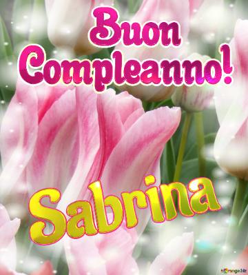      Buon  Compleanno! Sabrina 