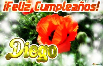 ¡Feliz Cumpleaños! Diego 