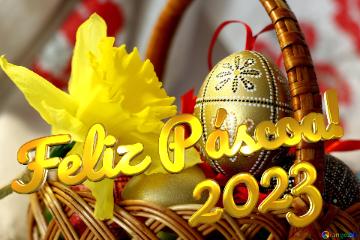 Feliz Páscoa! 2023  Easter Background