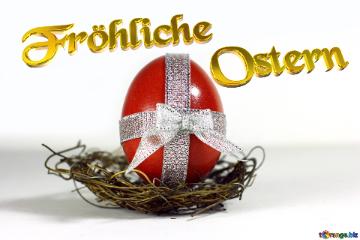 Fröhliche                 Ostern  Eggs Easter Wrapped