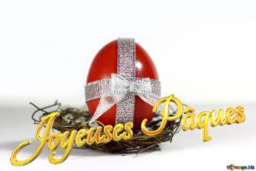 Joyeuses Pâques  Eggs Easter Wrapped