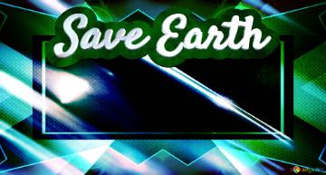 Save Earth Template Big Data Analytics Background Template