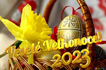 Veselé Veľkonoce! 2023  Easter Background