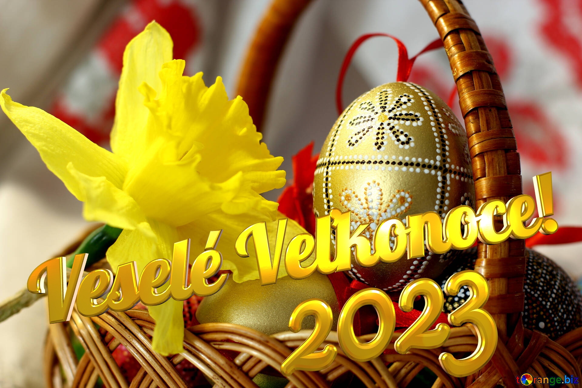 Veselé Veľkonoce! 2023  Easter background №29693