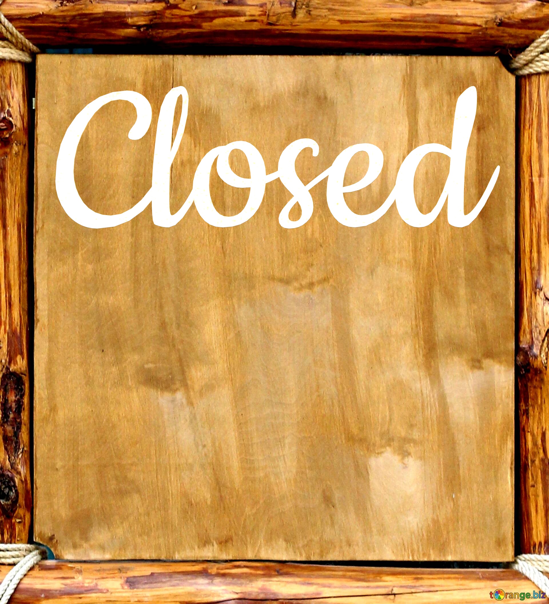 Closed   wooden board №0