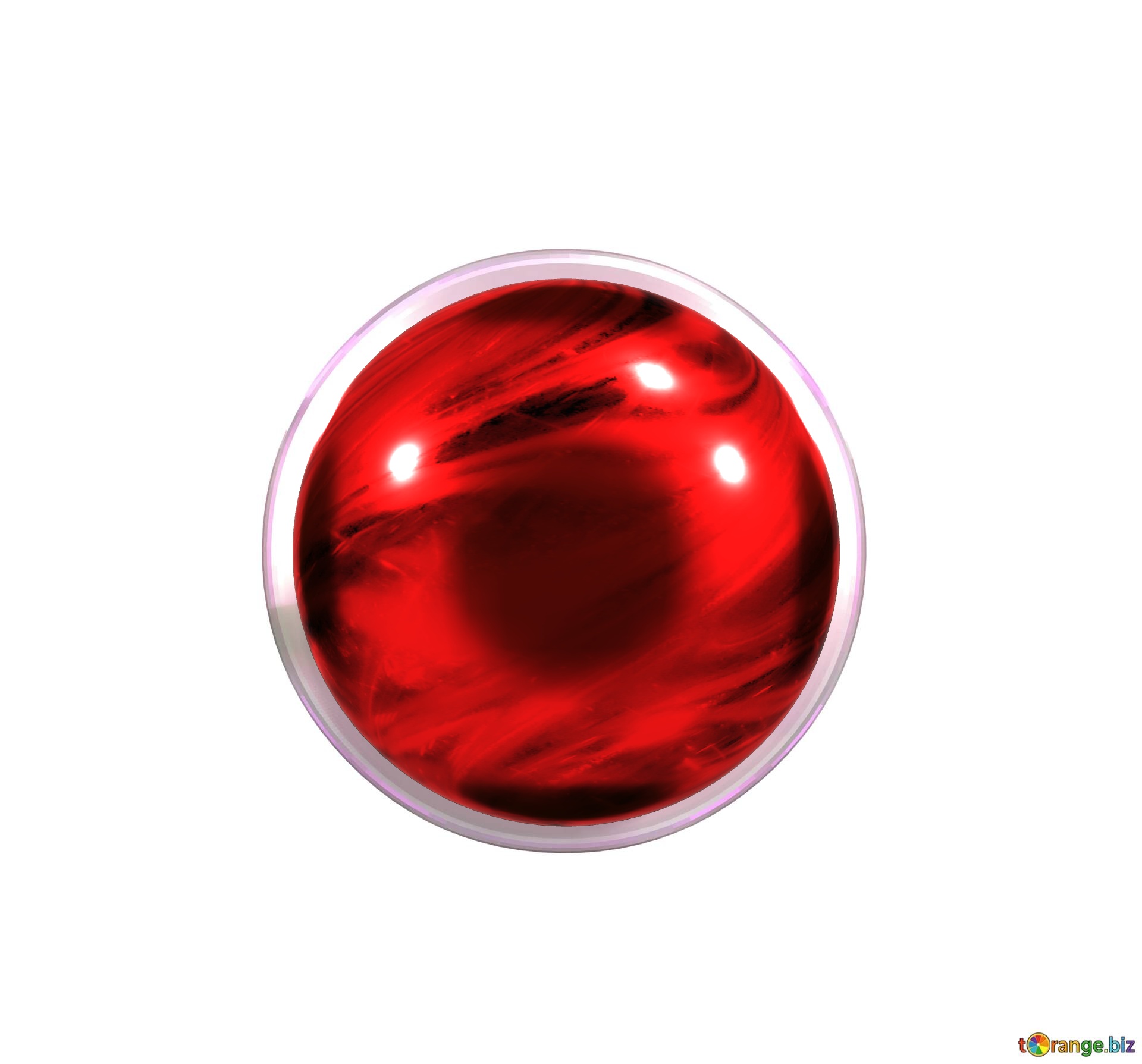 Red 3d glass button Green button  transparent png №0