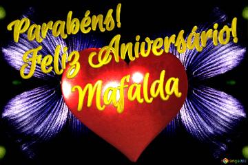 Feliz Aniversário!  Parabéns! Mafalda  Jardim Dos Desejos