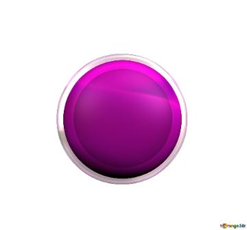 Pink metal button