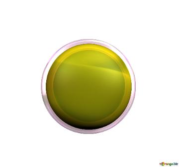 Yellow Metal Button Green Button  Transparent Png