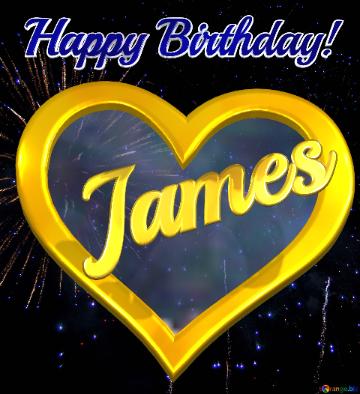 Fireworks James Happy Birthday!