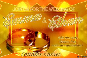 Golden wedding invitation backgrounds Engagement background
