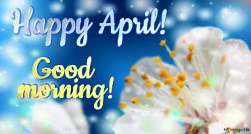 Happy April! Good  morning!