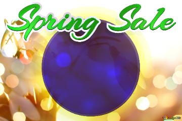 Spring Sale Annonce Spring Background