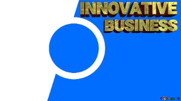 Animated Innovative Business Circle Blue And In Background Of Pictures Youtube Thumbnail Transparent
