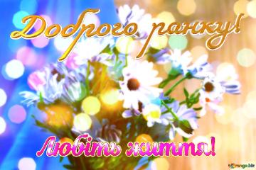 Доброго ранку! Любіть життя!  Every Petal Holds A Piece Of The Sun`s Warmth.